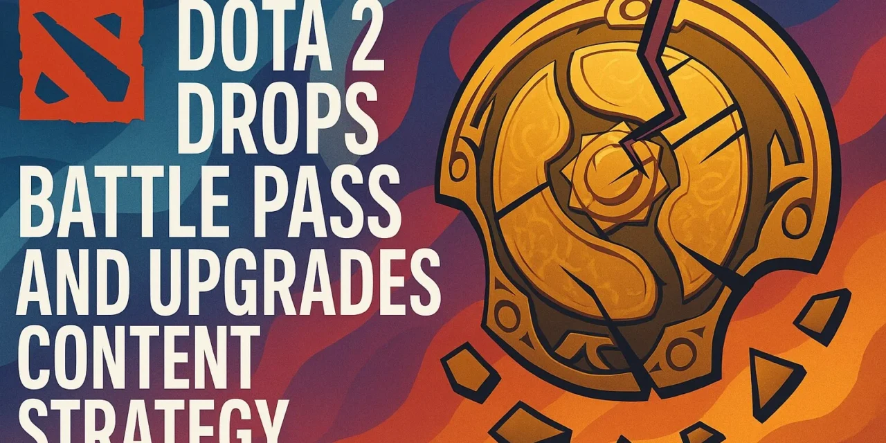 Dota 2 battle pass dropped and content strategy upgraded