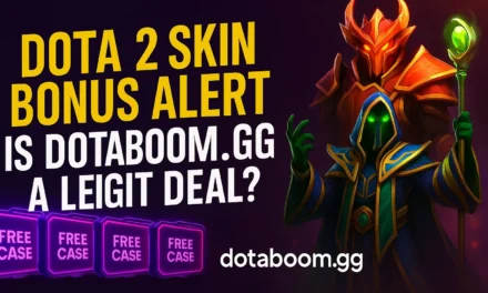 Dota 2 skin bonus alert is dotaboom.gg a legit deal?