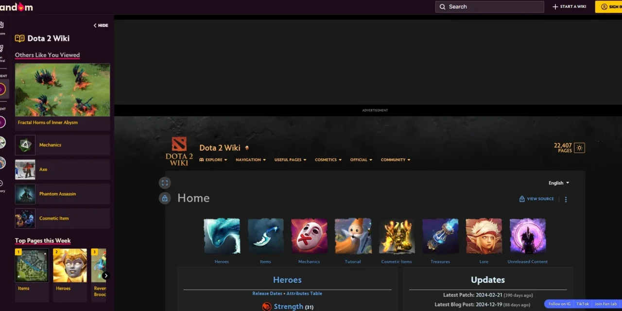 Dota 2 Wiki Has Moved to Liquipedia – The Ultimate Resource for Players