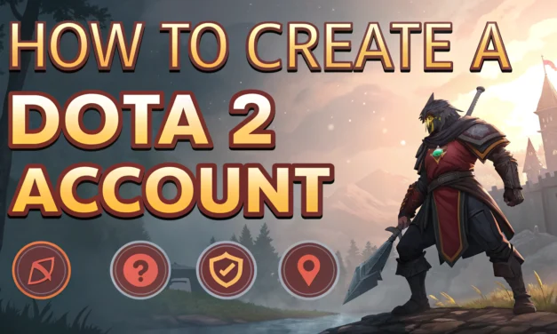 How to Create a Dota 2 Account Step-by-Step in 2024 – Fast & Easy Guide for Beginners