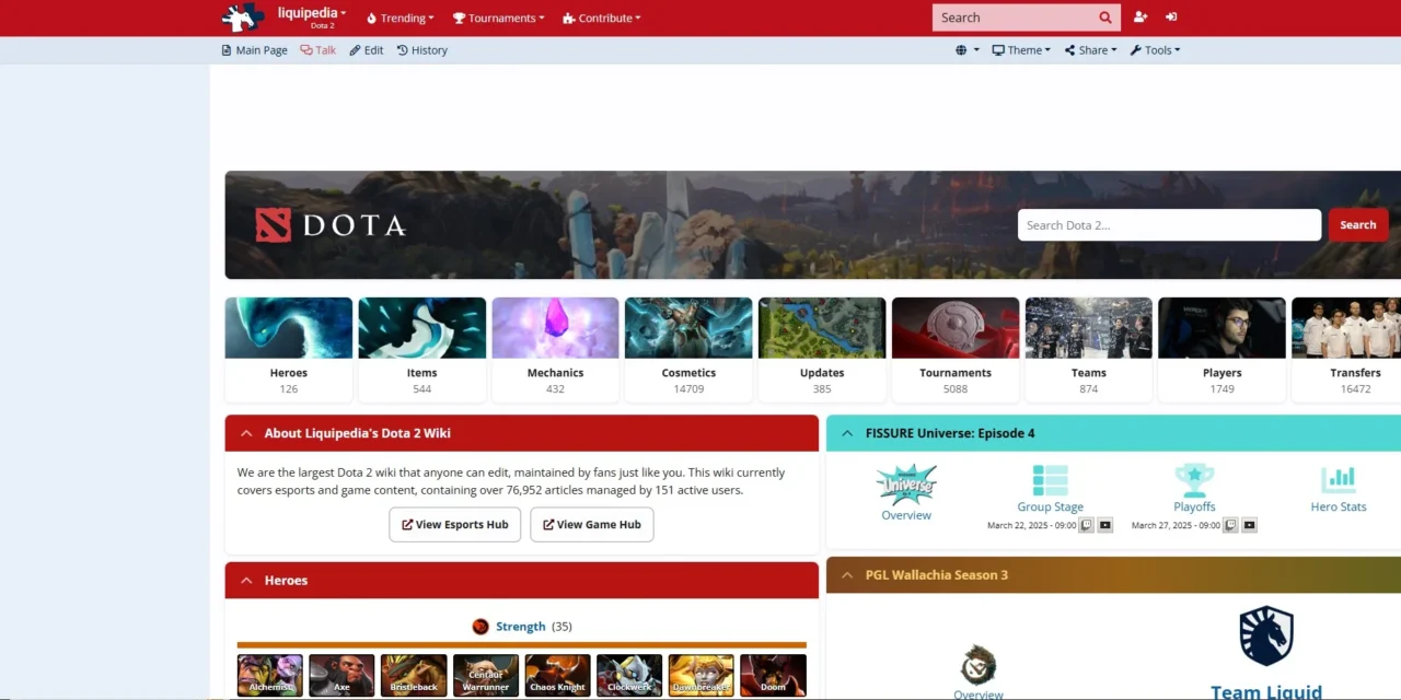 Dota 2 Liquipedia: The Ultimate Guide for Game Knowledge, Esports, and Pro Strategies