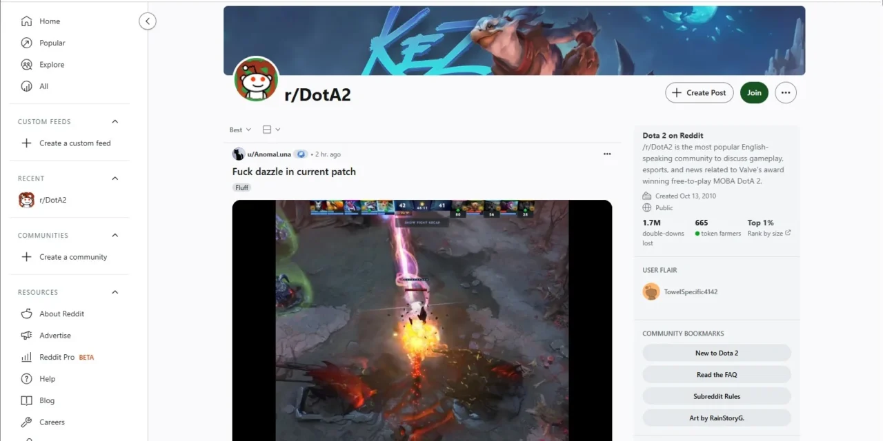 Dota 2 Reddit Guide How rDotA2 Keeps Players Updated on Strategies Esports and Patch Notes