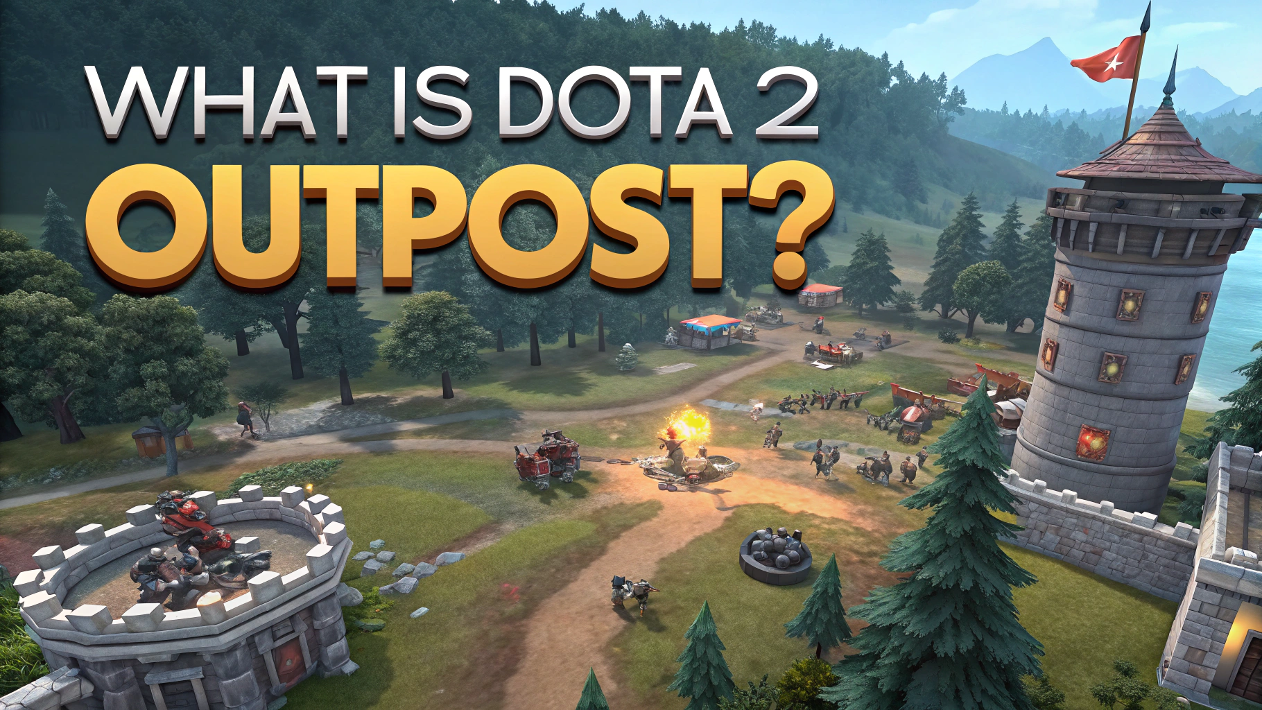 What Is Dota 2 Outpost? ⇒ Learn How to Control the Map Now
