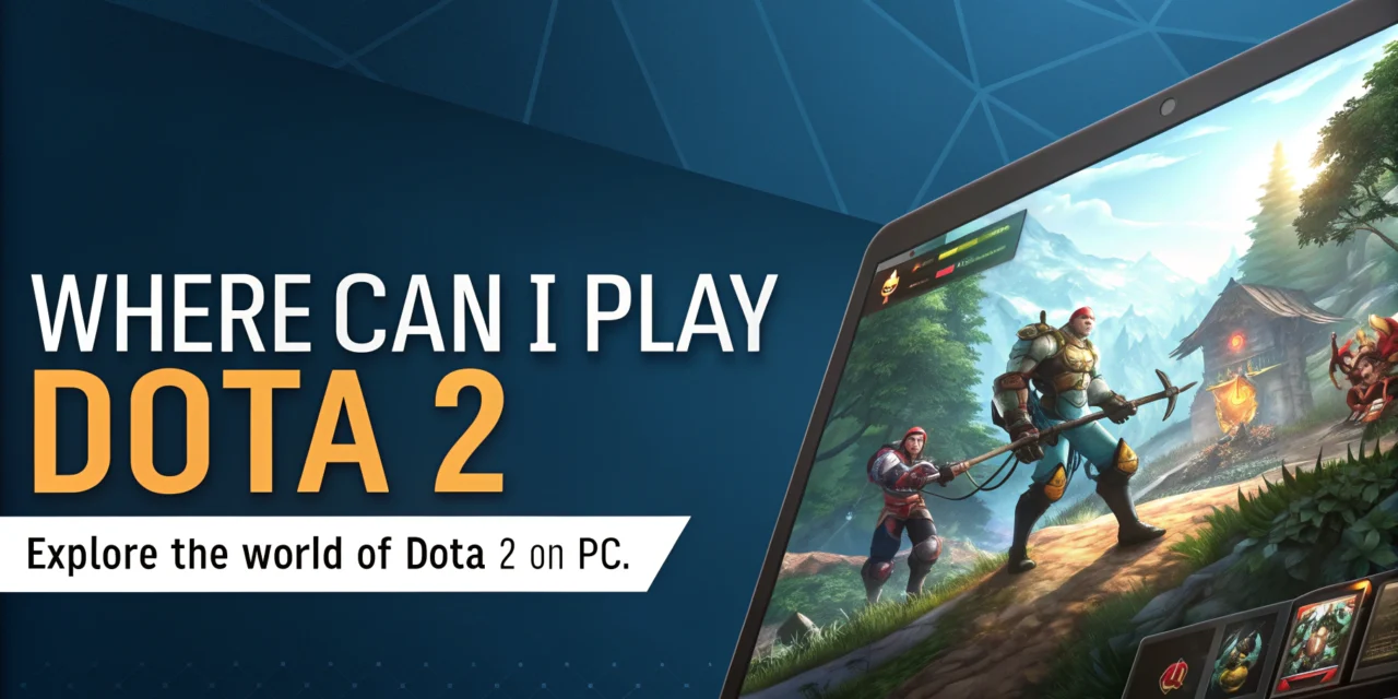 Where Can I Play Dota 2? Complete Guide to Download, Install, and Start Playing Today