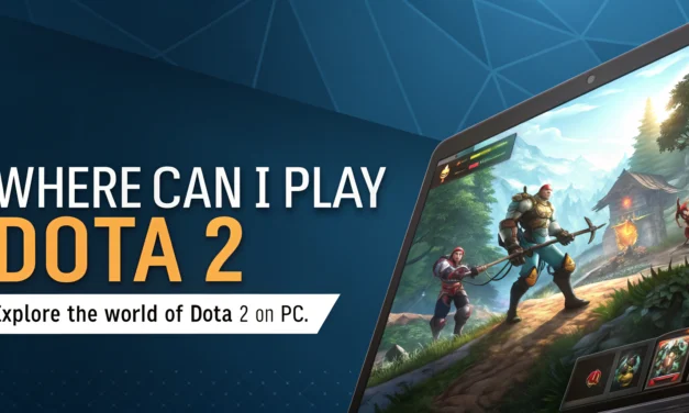Where Can I Play Dota 2? Complete Guide to Download, Install, and Start Playing Today
